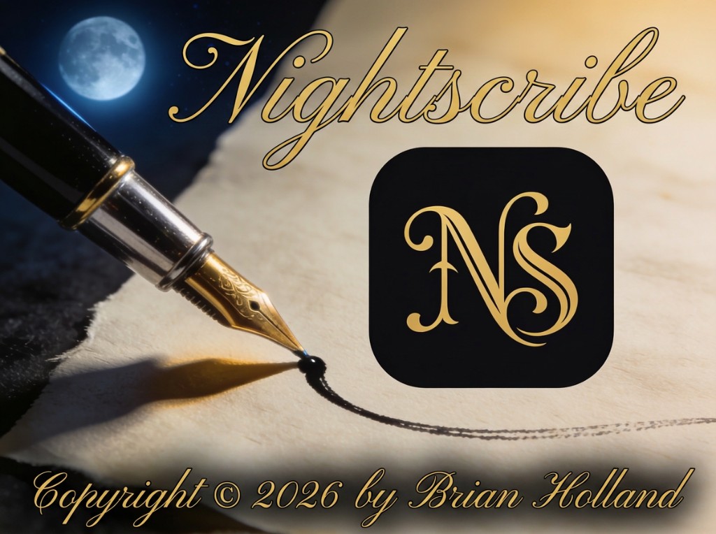 Nightscribe splash art